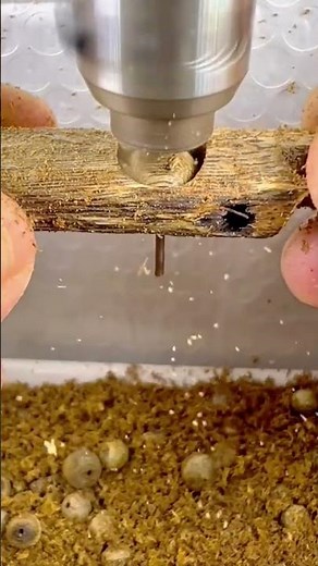 Drilling Wooden Beads with a Power Drill for a Unique and Creative Artcraft DIY Project