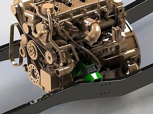 Jeep Wrangler Cummins R2.8 Repower Conversion Engine Mounts (76-86 Jeep CJ7) - Free Shipping