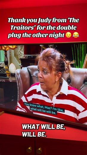 Thanks Judy from The Traitors UK for the Support!