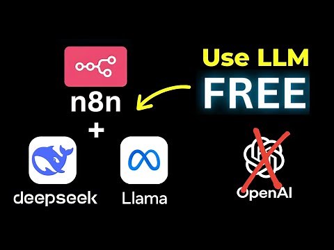🔥100% FREE LLM Setup in n8n – No OpenAI, No Tokens