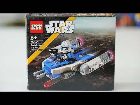 LEGO Star Wars 75391 Captain Rex Y-wing Microfighter - LEGO Speed Build Review