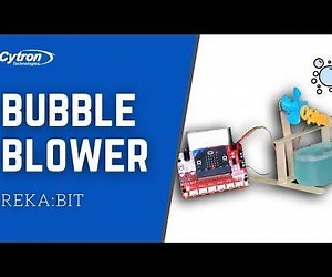 DIY Bubble Blower Using REKA:BIT With Micro:bit
