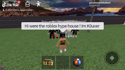 Roblox HypeHouse on TikTok