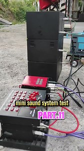 7.9K views · 71 reactions | Sound system mini test Part.11 | miniatur sound system | Facebook