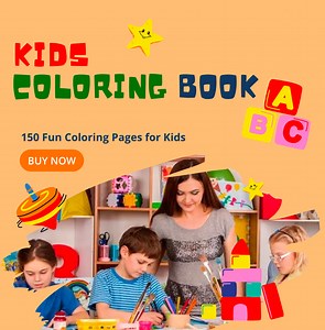 150 Fun Coloring Pages For Kids - Coloring Kids | Hotmart