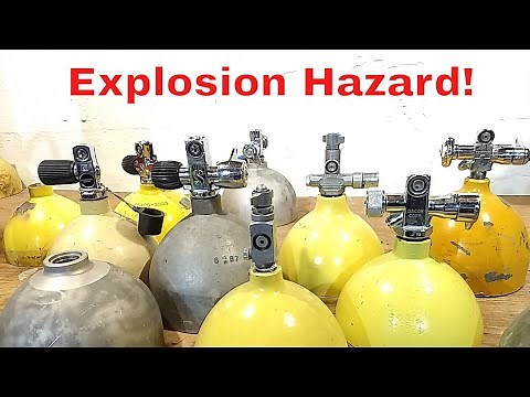Why won't my dive shop fill my older Scuba tank? Exploding tanks?!