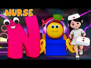 Phonics Letter N | Word Play | Learning Street With Bob The Train | Videos For Toddlers by Kids Tv - Videos For Kids