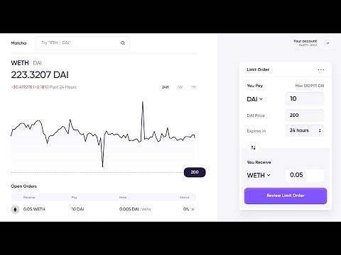 How to Trade on Matcha DEX Aggregator