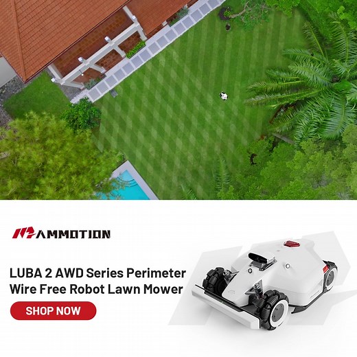 👉 Mowers catered up to 5000 m² lawn sizes 📐 AWD tech effortlessly handles any terrain and 38° slopes 🗣️ Enjoy the convenience of app and voice control 👀 Advanced 3D vision module: precise navigation & obstacle avoidance 📏 Grass cutting height options ranging from 25–70mm 👏🏻 Alexa & Google enabled with voice control ✨ Anti-theft system with GPS tracking 🤔 Lawn printing technology. | Mammotion