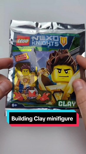 Building Clay LEGO Nexo Knights | Create Your Own Minifigure