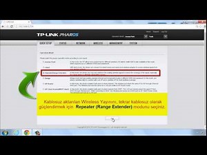 Pharos 5GHz 300Mbps CPE510 Dış Mekan AP REPEATER (Range Extender) Kurulum Videosu
