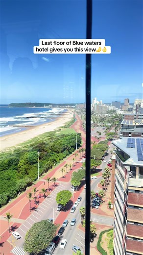 Stunning Views from Blue Waters Hotel in Durban