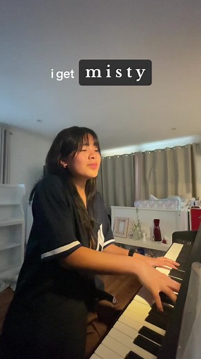 Misty Jazz Piano Cover and Lyrics