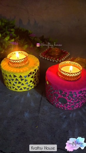 146K views · 6.8K reactions | DIY Tealight Holders From waste...