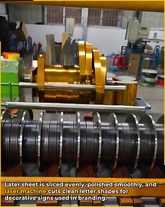 Metal Sheet Cutting And Forming. #MetalProcessing #SheetRolling | Gizmo Trends