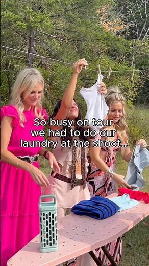 Been the busiest queen bees!!! 👑🐝 Back on the road next week for #BooBash ! #bts #countrymusic