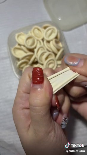 Replying to @nailsbyyoliebee_22 Finger cots/ finger gloved link on my yellow basket Always use gloves or finger cots so you wont develop contact dermatitis 😭😭😭