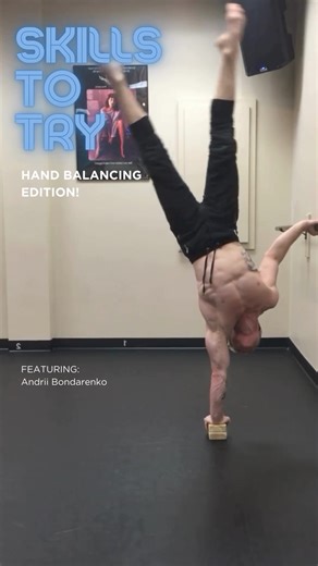 3.6K views · 33 reactions | Here are some Skills to Try with a focus on HAND BALANCING! Ft. @andrii_bondarenko  ➡️Click SAVE & take this inspiration with you to the studio for your next class! | Acrobatic Arts | Facebook