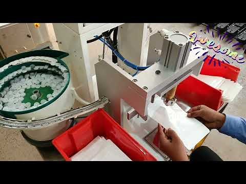 Semi Automatic Coffee Valve Sealing Machine by Galaxy Packtech