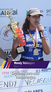 2.1K views · 88 reactions | La primera válida del Circuito Nacional de Surf culminó este fin de semana en playa “El Murciélago” donde participaron más de 150 deportistas del país y del Alto Rendimiento. ‍♀️ Álex Suárez y Wendy Velásquez fueron los ganadores en sus respectivas categorías.  #ElNuevoEcuador | Ministerio del Deporte Ecuador | Facebook