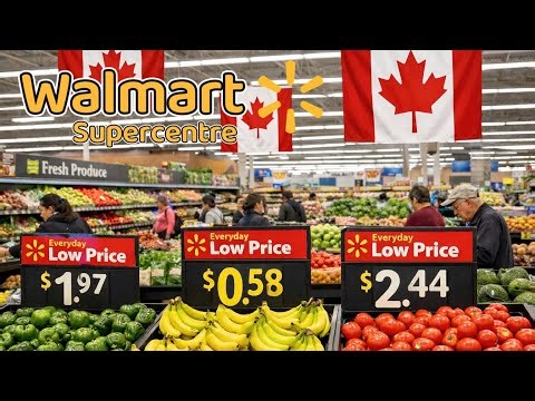 Walmart Shopping Tour, Canada Toronto 2026