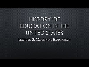 2. Colonial Education