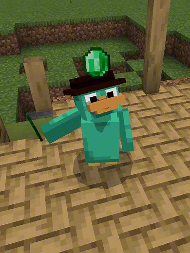 Perry el Ornitorrinco Rompe Puerta: Memes y Skins de Minecraft