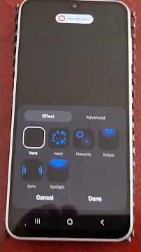 Samsung Galaxy A17 5G Turn On Edge Lighting Notification Effects & customize the lighting effects