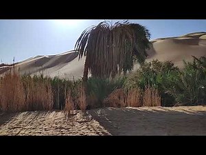 The Oasis of Lake Gaberoun | Southwest Libya, Fezzan Region 90 Kilometers to the west of Sabha City