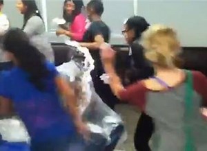 Most People To Slap Someone In The Face With Shaving Cream In 15 Seconds