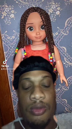 Disney Doll Belle Braided and Beaded Hairstyle Tutorial