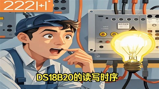 DS18B20的时序 读与写的操作