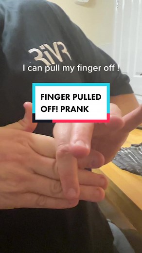 I can pull my #finger off #prank #joke #thumb