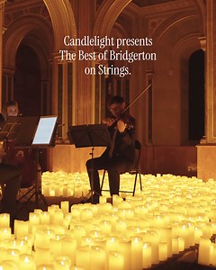 Join us for an unforgettable Bridgerton concert, where classical elegance meets the enchanting glow of Candlelight.🕯️🎻 | Candlelight Concerts by Fever
