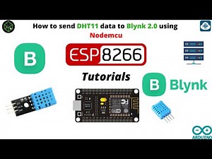 E.P:-21 | How to send DHT11 data to Blynk 2.0 using Nodemcu | NodeMCU Tutorial | Tech For Fun