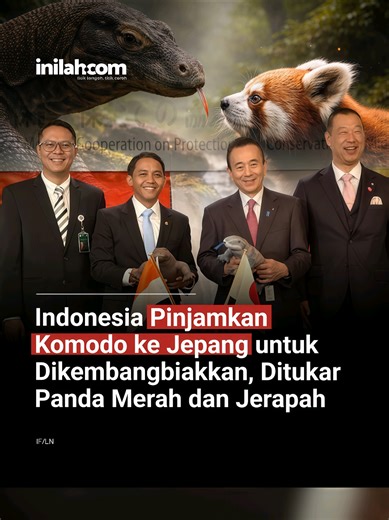 Kerja Sama Konservasi Komodo Indonesia-Jepang