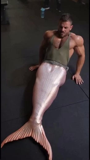 MermanMaker | You’ve worked hard on your lower body—now you’ll really get to put it to use.🧜🏼‍♂️ #merman #transformation #muscle #gym #mermantail | Instagram