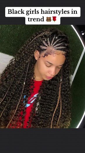 Black girls hairstyles in trend with black colour 🖤🔥#lilifashion #hairstyle #viral_video #fypシ