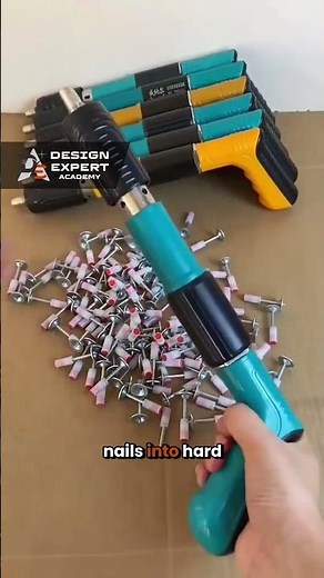 The manual nail gun with 5 adjustable power levels | Design Expert INT