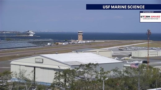 LIVE VIEW: Take a moment to enjoy a waterfront view of St. Pete from our USF Camera sponsored by Storm Smart. | FOX 13 News - Tampa Bay