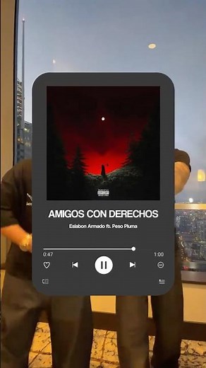Have you heard "Amigos Con Derechos" by Eslabon Armado & Peso Pluma 😳