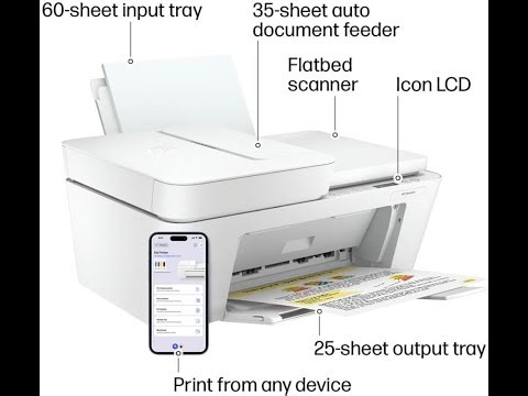 HP DJ4227e All-in-One Printer Review: Print, Scan, Copy & Fax from Your Phone