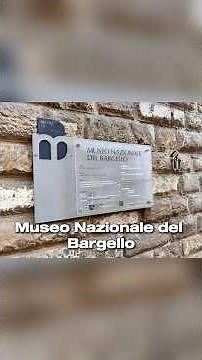 Museo Nazionale del Bargello 🇮🇹✨
