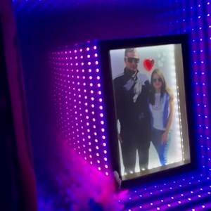 Valentine's Day Gift,infinity Led Light Frame -CUSTOM ORDER- No Eu Customs - Etsy Australia