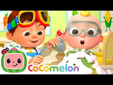 JJ's Science Experiments 👨🏻‍🔬🧪 + Floor Is Lava 🍉 CoComelon - JJ's Baby Songs 🎶