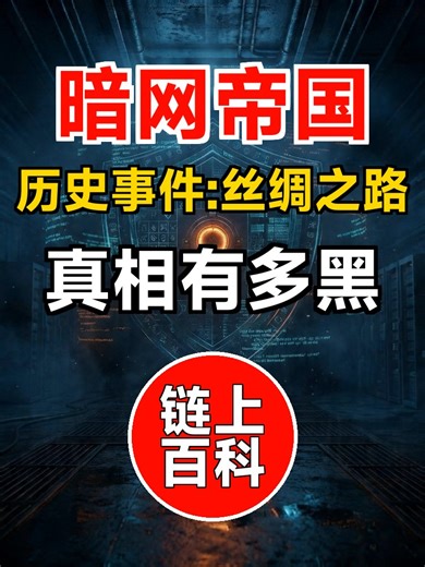 链上百科 · 历史事件(6)：丝绸之路 | 比特币的第一个真实用例有多黑暗 | 暗网帝国的崛起与崩塌