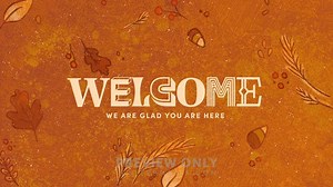 Festive Fall - Welcome - Title Graphics