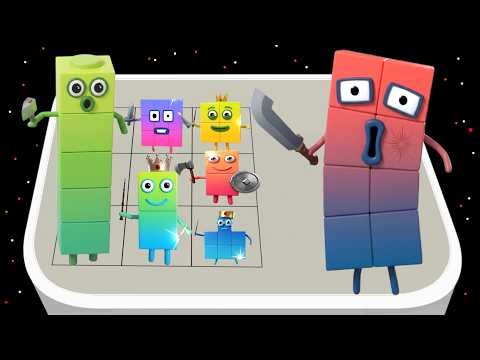 Merge Number Qube Fam Run - Cube Merge Evolution 3D, Max Level Gameplay