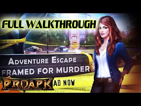 ADVENTURE ESCAPE: FRAMED Full Walkthrough - iOS/Android Gameplay