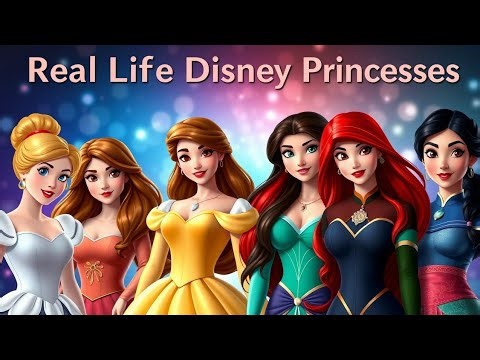 Real Life Disney Princesses | What Would They Look Like in 2025?